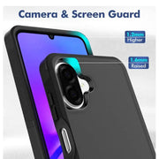 techplus Mobile Phone Case Samsung Galaxy A07 Dual Layer Armor Hard Case – Black Samsung Galaxy A07 Dual Layer Armor Hard Case – Black | NZ