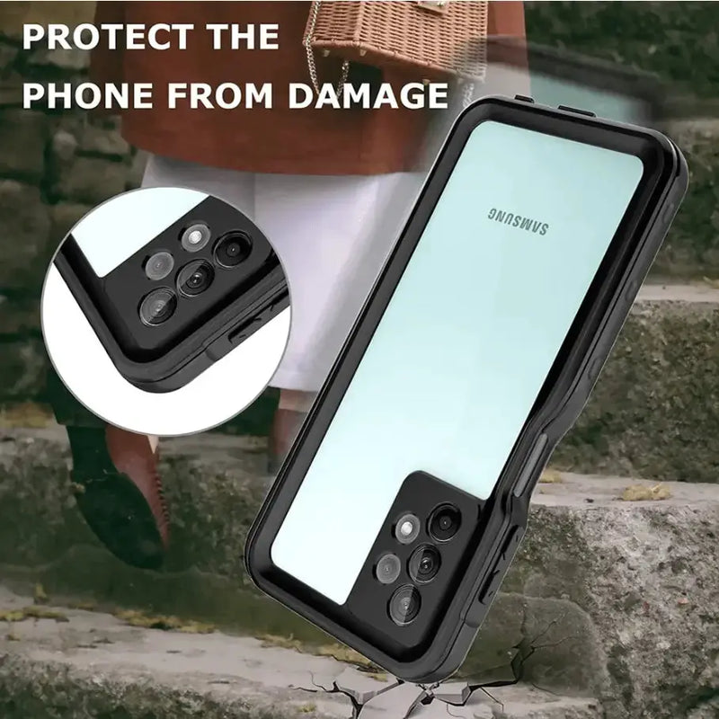 techplus Mobile Phone Case Samsung Galaxy A13 4G Waterproof Case Redpepper Full Protection Samsung Galaxy A13 4G Waterproof Case Redpepper Full Protection...