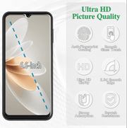 techplus Screen protector Samsung Galaxy A14 Tempered Glass Screen Protector – 9H HD Clear 2.5D Rounded Edge Samsung Galaxy A14 Tempered Glass Screen Protector – 9H HD Clear 2.5D Rounded Edge