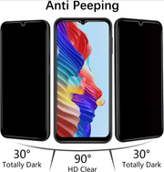techplus Samsung Galaxy A14 Privacy Tempered Glass Screen Protector (2 Pack) – 9H HD Anti-Spy, 2.5D Rounded Edge, Impact & Scratch Resistant Samsung Galaxy A14 Privacy Tempered Glass Screen Protector (2 Pack) – 9H HD Anti-Spy, 2.5D Rounded Edge, Impact & Scratch Resistant