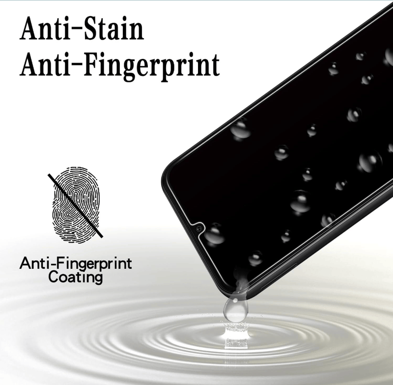 techplus Samsung Galaxy A14 Privacy Tempered Glass Screen Protector (2 Pack) – 9H HD Anti-Spy, 2.5D Rounded Edge, Impact & Scratch Resistant Samsung Galaxy A14 Privacy Tempered Glass Screen Protector (2 Pack) – 9H HD Anti-Spy, 2.5D Rounded Edge, Impact & Scratch Resistant
