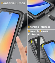 Samsung Galaxy A15 4G/5G Waterproof Case Redpepper Full Protection by techplus