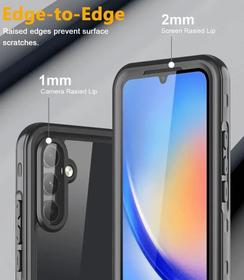 Samsung Galaxy A36 / A56 5G Waterproof Case Redpepper Full Protection by techplus