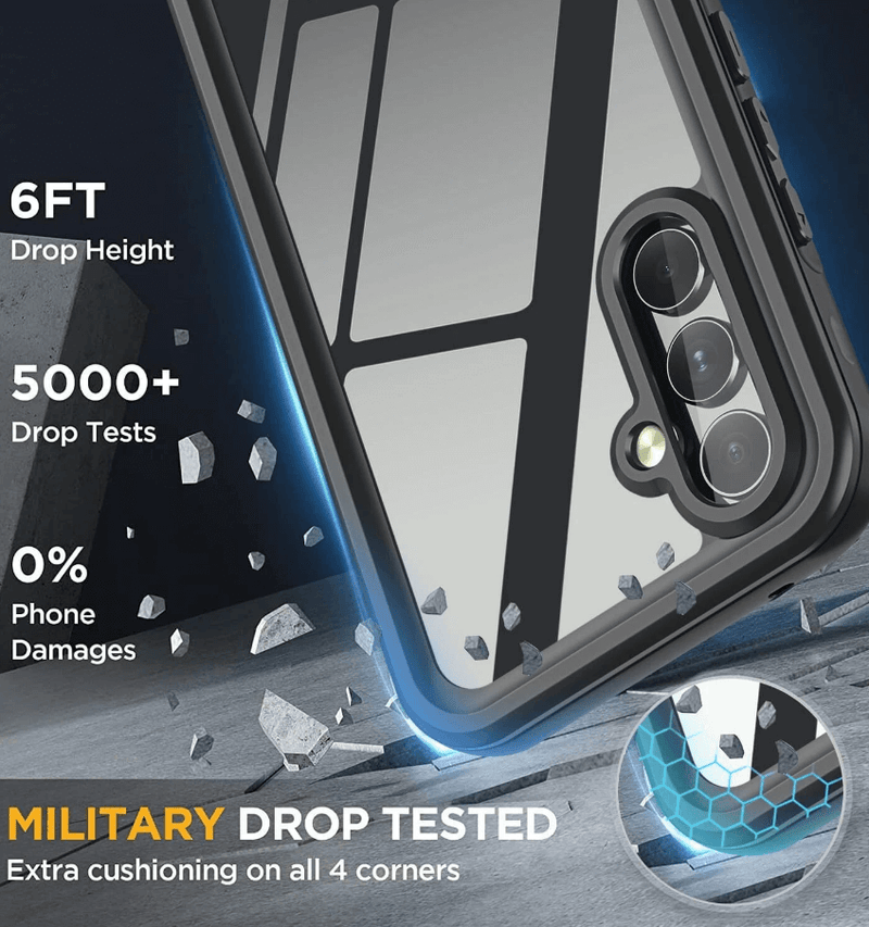 techplus Mobile Phone Case Samsung Galaxy A15 4G/5G Waterproof Case Redpepper Full Protection Samsung Galaxy A15 4G/5G Waterproof Case Redpepper Full Protection...