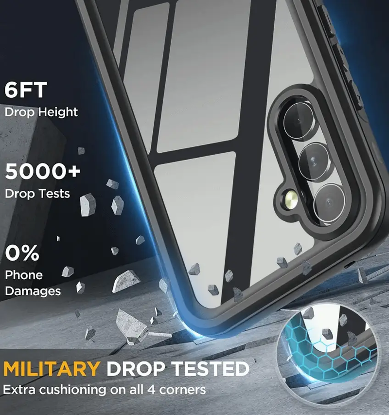 Samsung Galaxy A36 / A56 5G Waterproof Case Redpepper Full Protection by techplus