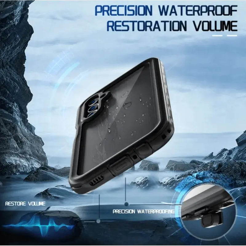 techplus Mobile Phone Case Samsung Galaxy A16 5G Waterproof Case Redpepper Full Protection Samsung Galaxy A16 5G Waterproof Case Redpepper Full Protection...