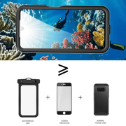 Samsung Galaxy A17 5G Waterproof Case Redpepper Full Body Protection by techplus
