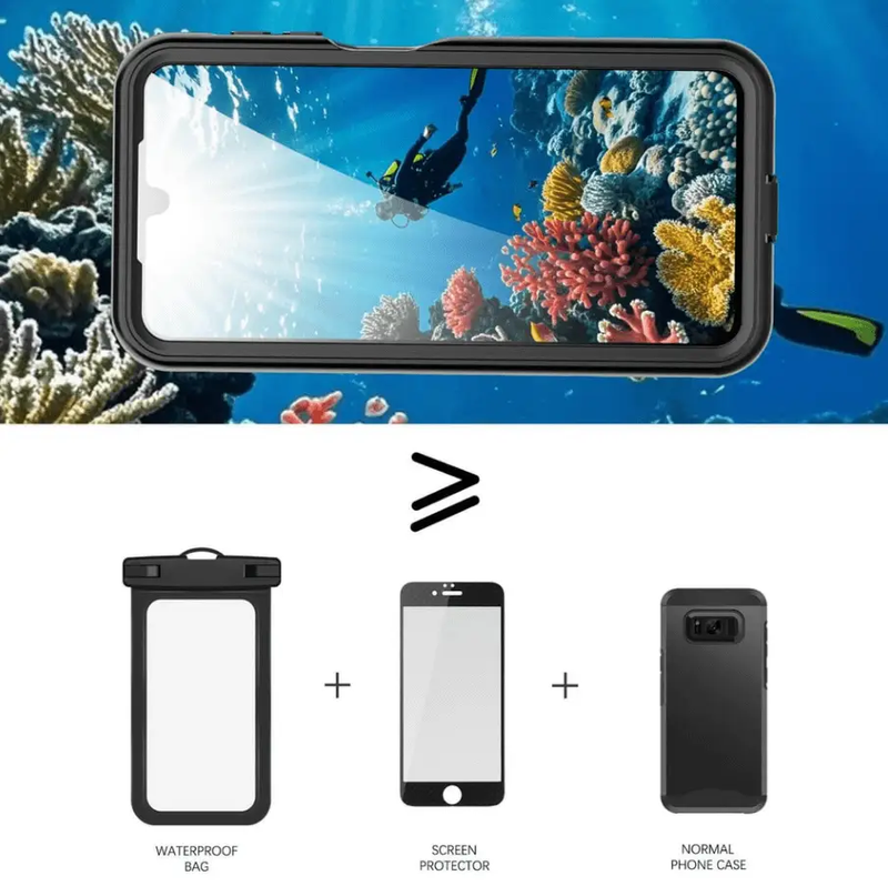 Samsung Galaxy A17 5G Waterproof Case Redpepper Full Body Protection by techplus