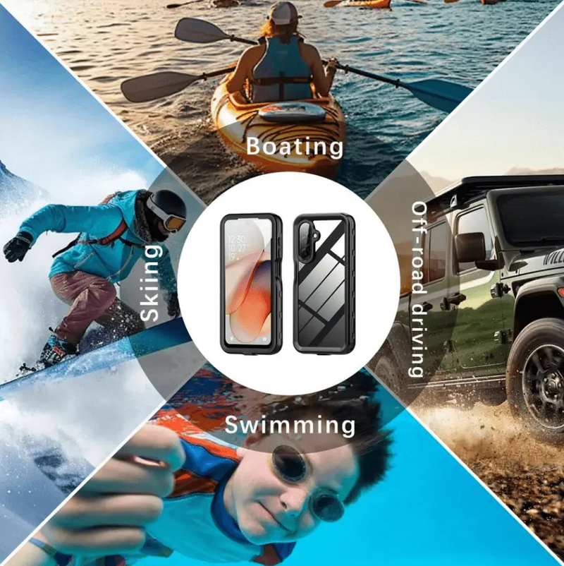 Samsung Galaxy A17 5G Waterproof Case Redpepper Full Body Protection by techplus