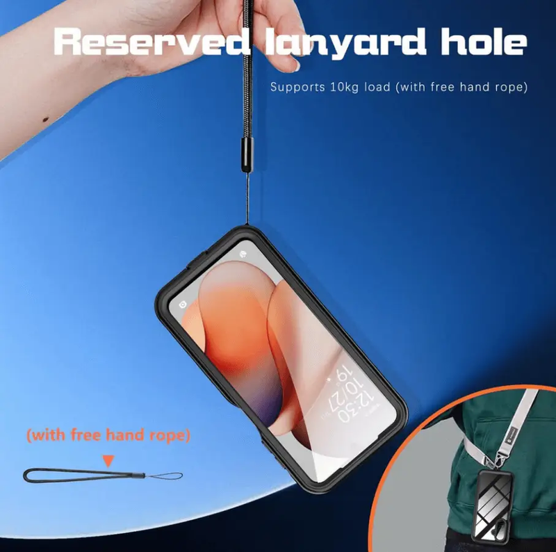 Samsung Galaxy A17 5G Waterproof Case Redpepper Full Body Protection by techplus