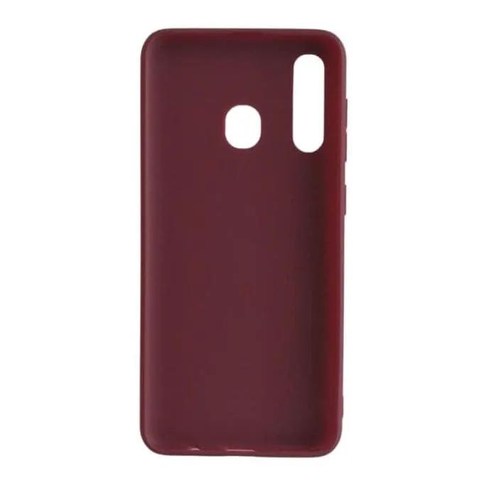 Silicone Case for Samsung Galaxy A20/A30 (Maroon) by 9eight5