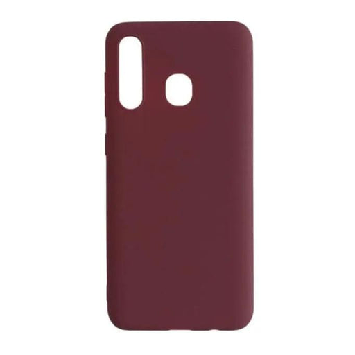 Silicone Case for Samsung Galaxy A20/A30 (Maroon) by 9eight5