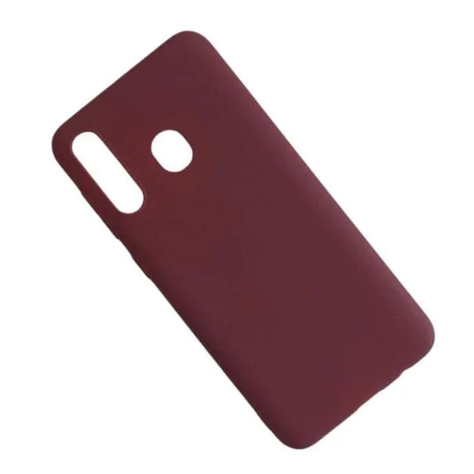 Silicone Case for Samsung Galaxy A20/A30 (Maroon) by 9eight5