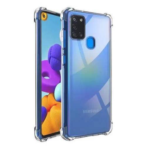 Silicone Case for Samsung Galaxy A21s (Clear) by 9eight5