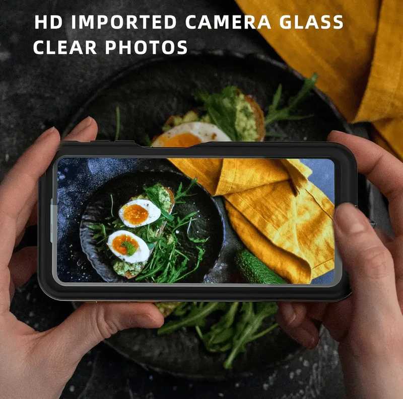 Samsung Galaxy A23 4G / 5G Waterproof Case Redpepper Full Body Protection by techplus