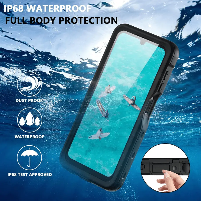 Samsung Galaxy A24 4G Waterproof Case Redpepper Full Protection by techplus