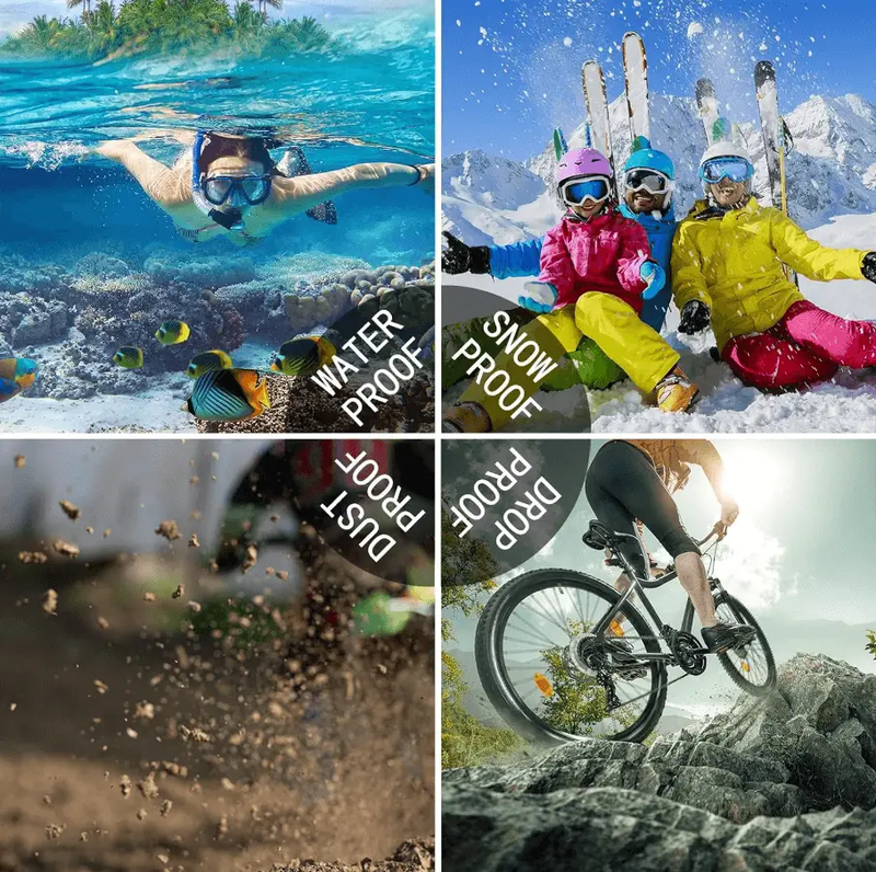 Samsung Galaxy A24 4G Waterproof Case Redpepper Full Protection by techplus