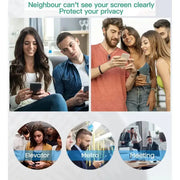 techplus Samsung Galaxy A25 Privacy Screen Protector 9H Tempered Glass Anti Spy 2.5D Edge Samsung Galaxy A25 Privacy Screen Protector 9H Anti Spy