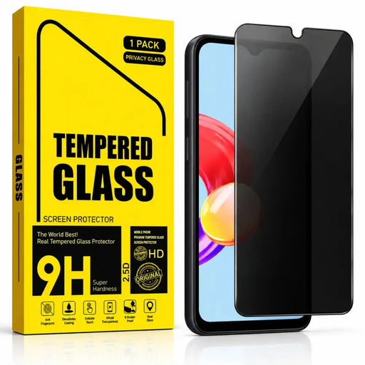 techplus Samsung Galaxy A25 Privacy Screen Protector 9H Tempered Glass Anti Spy 2.5D Edge Samsung Galaxy A25 Privacy Screen Protector 9H Anti Spy