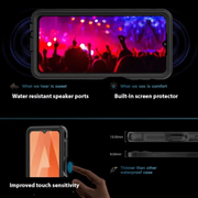 Samsung Galaxy A32 5G Waterproof Case Redpepper Full Protection by techplus