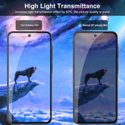 techplus Samsung Galaxy A55 5G Privacy Tempered Glass Screen Protector – 9H HD Anti-Spy, 2.5D Rounded Edge, Impact & Scratch Resistant Samsung Galaxy A55 5G Privacy Tempered Glass Screen Protector – 9H HD Anti-Spy, 2.5D Rounded Edge, Impact & Scratch Resistant