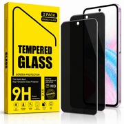 techplus Samsung Galaxy A56 5G Privacy Tempered Glass Screen Protector (2 Pack) – 9H HD Anti-Spy, 2.5D Rounded Edge, Impact & Scratch Resistant Samsung Galaxy A56 5G Privacy Tempered Glass Screen Protector (2 Pack) – 9H HD Anti-Spy, 2.5D Rounded Edge, Impact & Scratch Resistant