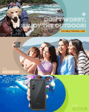 Samsung Galaxy A35 5G Waterproof Case Redpepper Full Protection by techplus