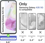 techplus Screen protector Samsung Galaxy A71 4G Tempered Glass Screen Protector (2 Pack) – 9H HD Clear 2.5D Rounded Edge Samsung Galaxy A71 4G Tempered Glass Screen Protector