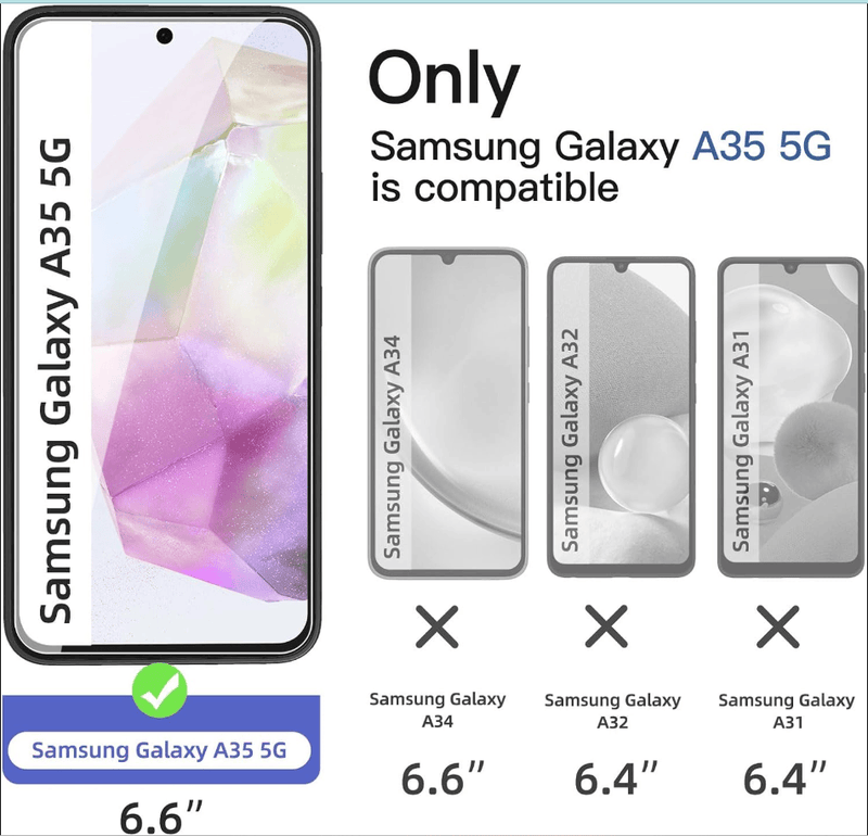 techplus Samsung Galaxy A56 5G Tempered Glass Screen Protector – 9H HD Clear 2.5D Rounded Edge Samsung Galaxy A56 5G Tempered Glass Screen Protector – 9H HD Clear 2.5D Rounded Edge