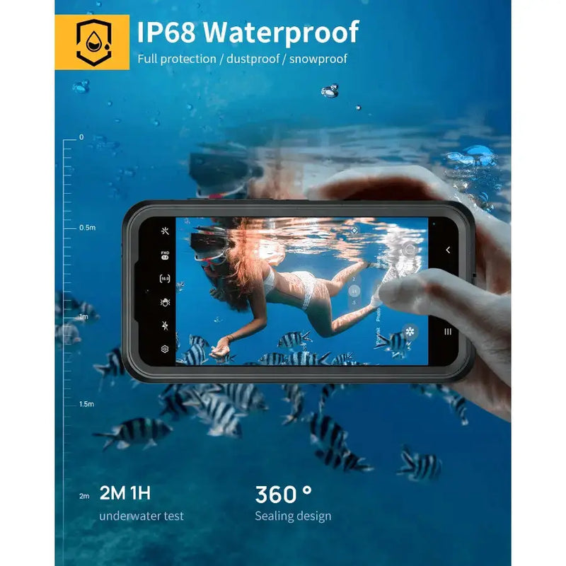 techplus Mobile Phone Case Samsung Galaxy A35 5G Waterproof Case Redpepper Full Protection Samsung Galaxy A35 5G Waterproof Case Redpepper Full Protection...