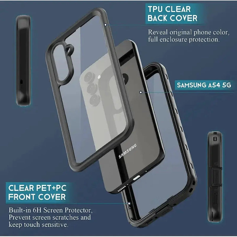 techplus Mobile Phone Case Samsung Galaxy A36 / A56 5G Waterproof Case Redpepper Full Protection Samsung Galaxy A36 / A56 5G Waterproof Case Redpepper Full Protecti...