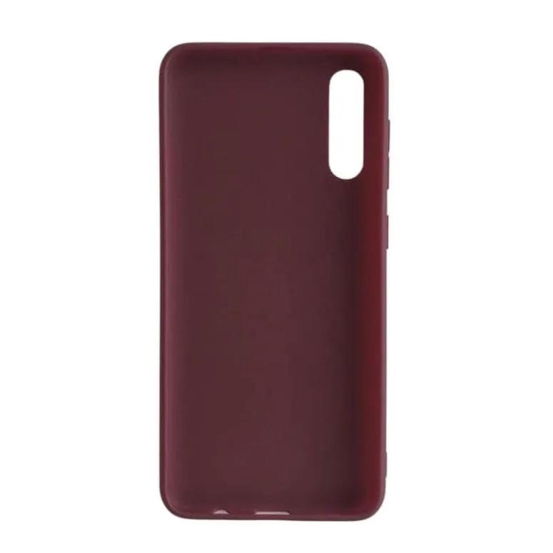 Silicone Case for Samsung Galaxy A50/A50S (Maroon) by 9eight5