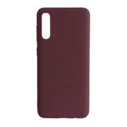 Silicone Case for Samsung Galaxy A50/A50S (Maroon) by 9eight5