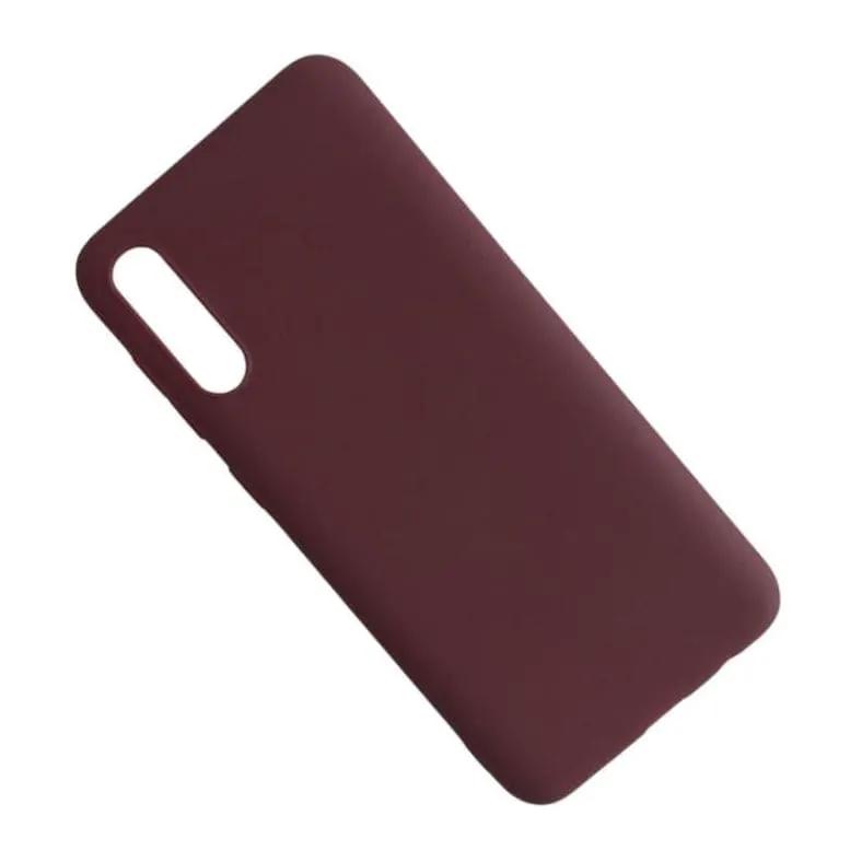 Silicone Case for Samsung Galaxy A50/A50S (Maroon) by 9eight5