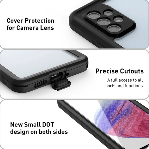 Samsung Galaxy A53 5G Waterproof Case Redpepper Full Protection by techplus