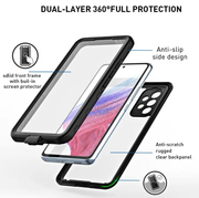 Samsung Galaxy A53 5G Waterproof Case Redpepper Full Protection by techplus