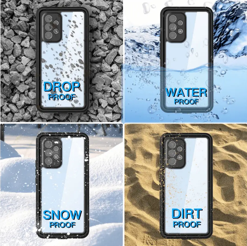 Samsung Galaxy A53 5G Waterproof Case Redpepper Full Protection by techplus