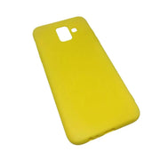 Silicone Case for Samsung Galaxy A6 (2018) (Yellow) by 9eight5