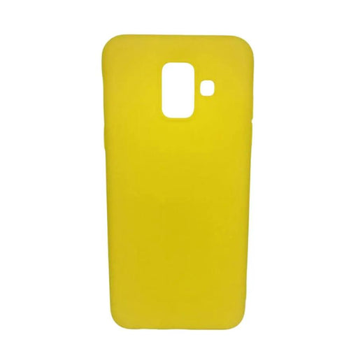 Silicone Case for Samsung Galaxy A6 (2018) (Yellow) by 9eight5