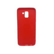 Silicone Case for Samsung Galaxy A6 (2018) (Red) by 9eight5