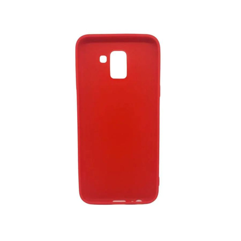 Silicone Case for Samsung Galaxy A6 (2018) (Red) by 9eight5