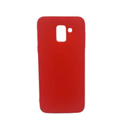 Silicone Case for Samsung Galaxy A6 (2018) (Red) by 9eight5