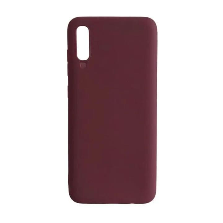 Silicone Case for Samsung Galaxy A70 (Maroon) by 9eight5