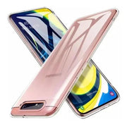 Silicone Case for Samsung Galaxy A80 / A90 (Clear) by 9eight5