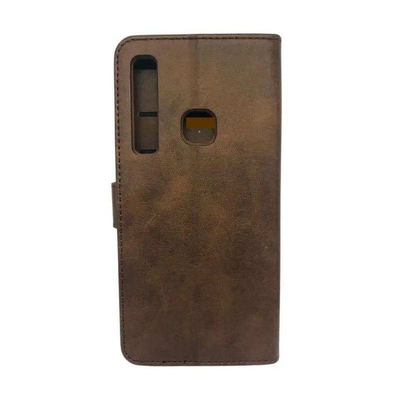 Flip Case for Samsung Galaxy A9 (2018) (Brown) by 9eight5