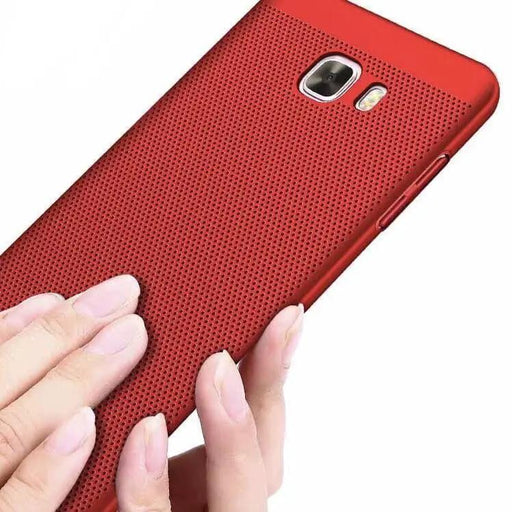 Hard Case for Samsung Galaxy C7 Pro (Bright Red) by 9eight5