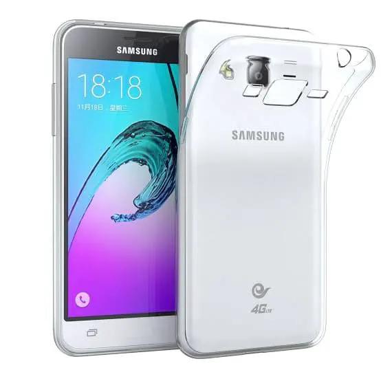 Silicone Case for Samsung Galaxy J3 (2016) (Clear) by 9eight5