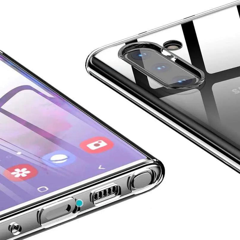 Silicone Case for Samsung Galaxy Note 10 (Clear) by 9eight5