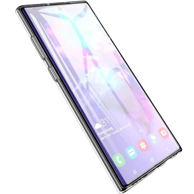 Silicone Case for Samsung Galaxy Note 10 Plus (Clear) by 9eight5