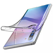 Silicone Case for Samsung Galaxy Note 10 Plus (Clear) by 9eight5